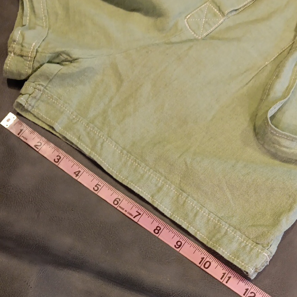Zara Sage Green Linen Blend Romper With Tie Belt - Picture 11 of 13